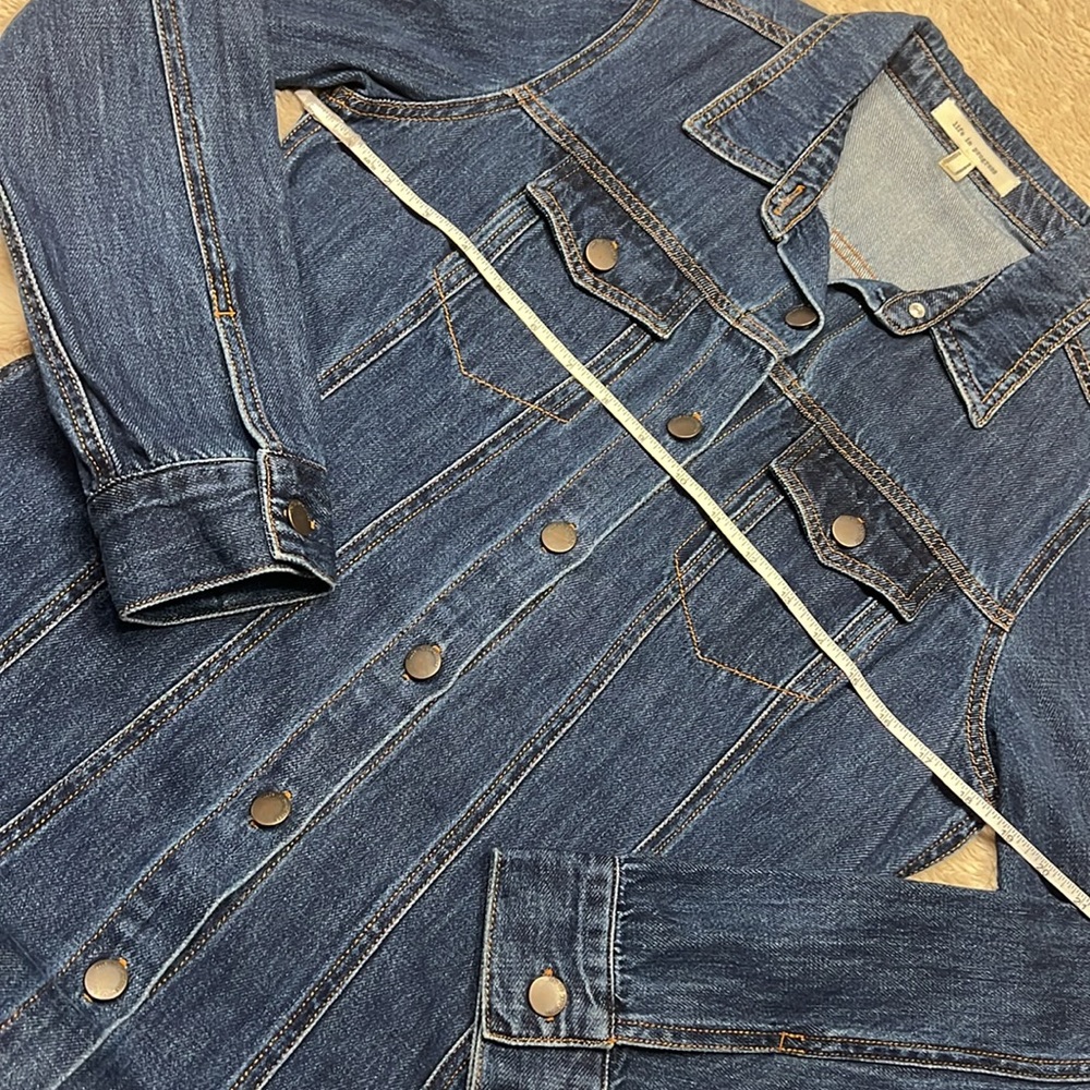 💰SOLD💰DO NOT BUY LIFE IN PROGRESS Jean Shirt Dress - Picture 9 of 10